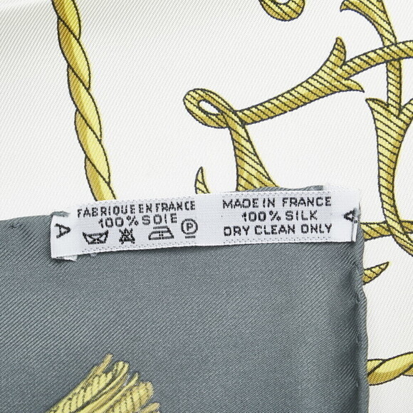 Authentic Hermes Carre 90 Carrevue Silk Scarf - Picture 4 of 5